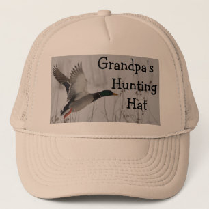 Grandpa's Duck Hunting Fashion Design by Janz Trucker Hat