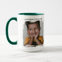 Grandpas Favourite Custom Photo Funny Gift