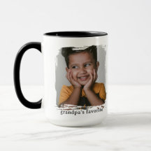 Grandpas Favourite Funny Photo Custom Mug