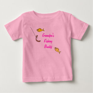 Grandpa's Fishing Buddy Baby T-Shirt