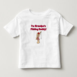 Grandpas Fishing Buddy Toddler T-Shirt