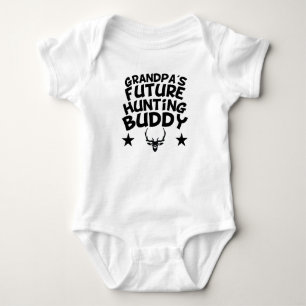 Grandpa's Future Hunting Buddy Baby Bodysuit