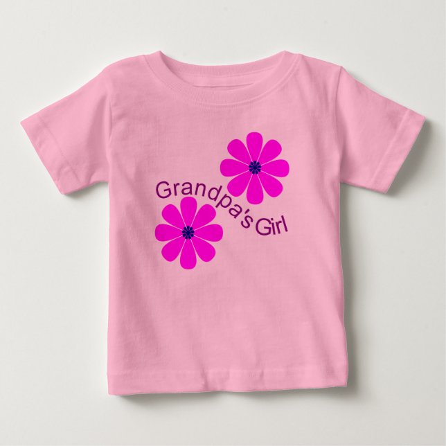 Grandpa's Girl shirt - Customised (Front)