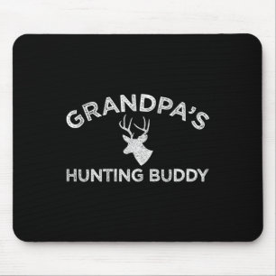 Grandpa's Hunting Buddy Fun Deer Hunting  Mouse Mat