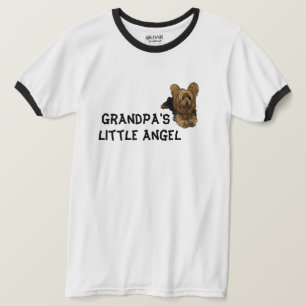 Grandpa's Little Angel Yorkshire Terrier T-Shirt