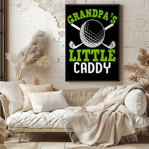 Grandpa's Little Caddy Poster