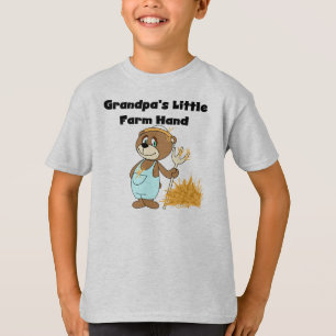 Grandpa's Little Farm Hand T-Shirt