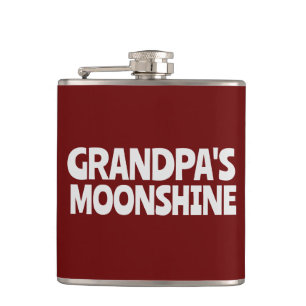 GRANDPA'S MOONSHINE FLASK
