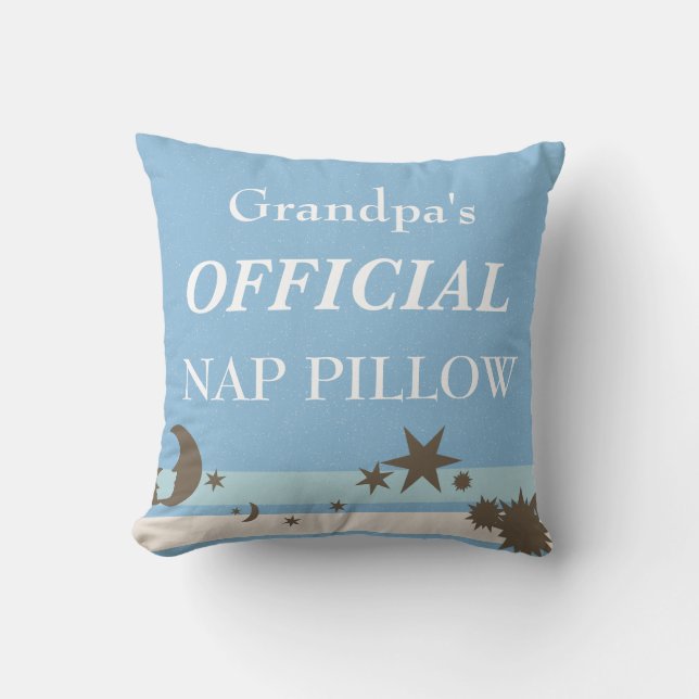 Grandpa's Nap Pillow (Front)