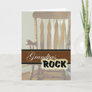 Grandpas Rock-Happy Grandparents Day Card
