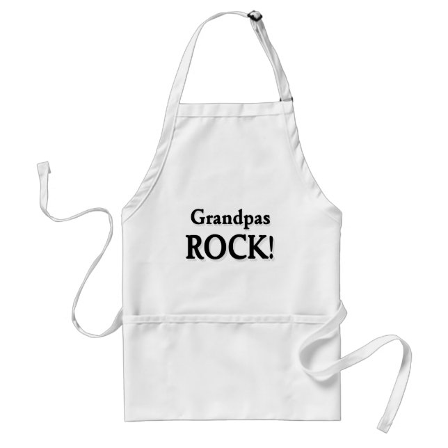 Grandpas ROCK! Standard Apron (Front)