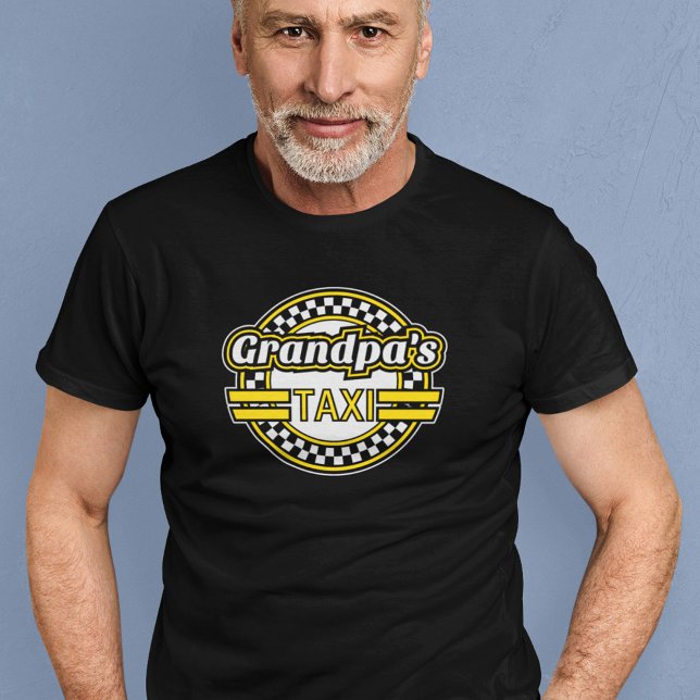Grandpa's Taxi Logo T-Shirt (Creator Uploaded)