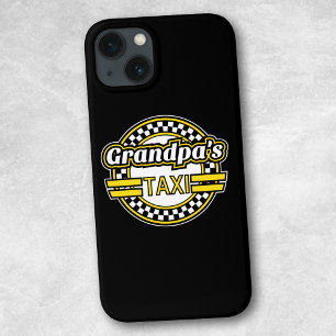 Grandpa's Taxi Sign iPhone 13 Case