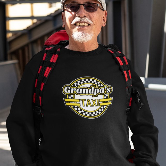 Grandpa's Taxi Sign Sweatshirt (Creator Uploaded)