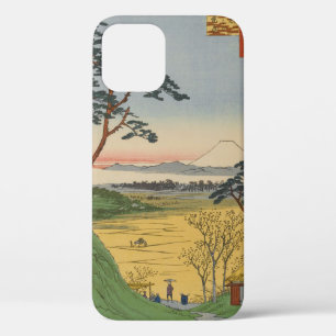 Grandpa's Teahouse Meguro Vintage Ukiyo-e Japanese iPhone 12 Case