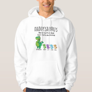 Grandpasaurus And Kids Personalised Shirt