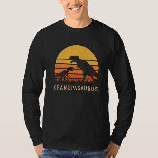 Grandpasaurus Best Grandpa Ever Grandparent Dino T-Shirt