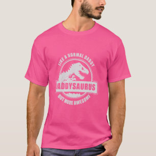 Grandpasaurus Daddysaurus Daddy Father's Day Gift T-Shirt