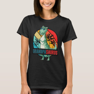 Grandpasaurus Dinosaur Grandpa Saurus Family Match T-Shirt
