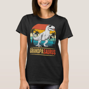 Grandpasaurus Rex Dinosaur Grandpa Saurus Family M T-Shirt