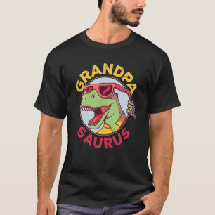 Grandpasaurus Rex Dinosaur Grandpa Saurus Family M T-Shirt