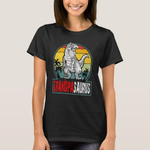 Grandpasaurus Rex Dinosaur Rex Grandfather Saurus T-Shirt