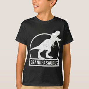 Grandpasaurus T Rex Dinosaur Funny Grandpa Christm T-Shirt