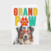 GrandPAW Australian Shepherd Grandparents Day