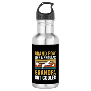 Grandpaw Grandpa Dog Lover Retro 532 Ml Water Bottle