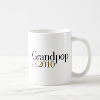 Grandpop Est 2010 Coffee Mug