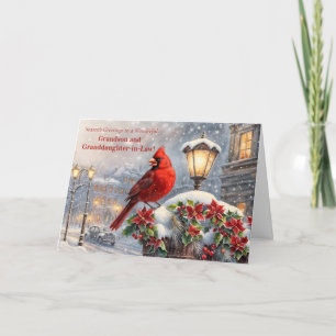 Grandson and Granddaughter in Law Wife Christmas Card