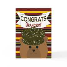 Grandson - Army Soldier Congrats!
