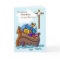 Grandson Baptism Card with Noah's Ark, Blue