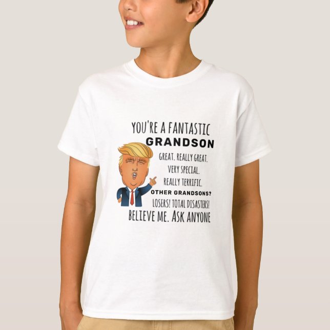 Grandson Best Gift T-Shirt (Front)