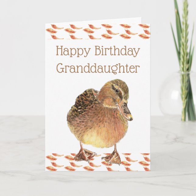Grandson Birthday Fun Ducky Quack Quack Card (Front)
