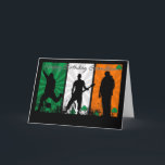 Grandson Birthday On St. Patrick's Day Card<br><div class="desc">Grandson Birthday On St. Patrick's Day Card</div>