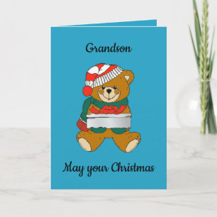 Grandson Christmas Card