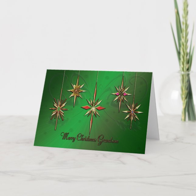 Grandson Christmas card (Front)