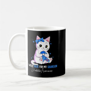 Grandson Diabetes Awareness Graphic Coffee Mug