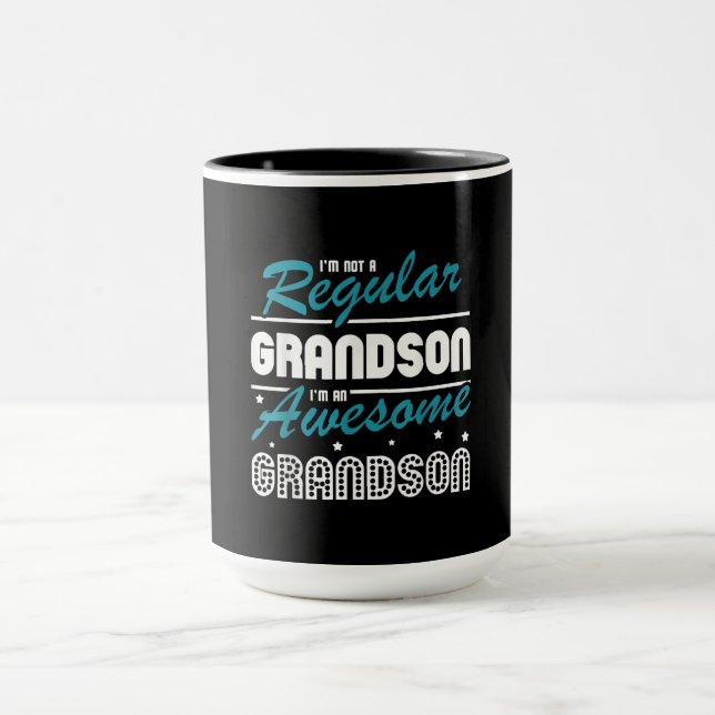 Grandson Gift | Im Not A Regular Grandson Mug (Center)