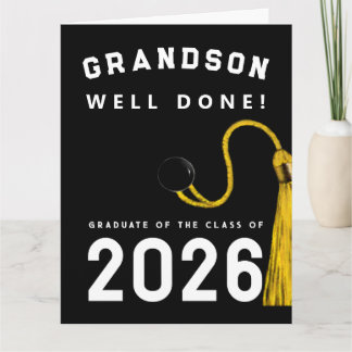Grandson Graduation 2025 Card