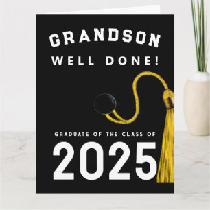 Grandson Graduation 2025 Card