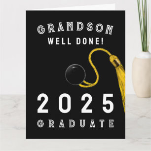 Grandson Graduation 2025 Card