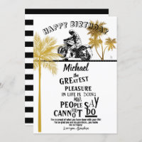 Grandson Happy Birthday Motorcycle Proud