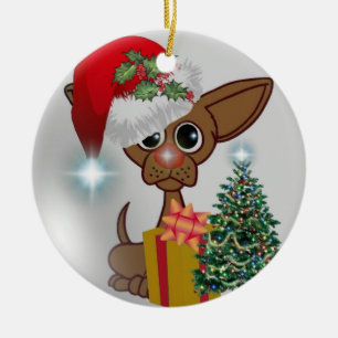 Grandson - It's A "Mousy Dog's Christmas" Ornament