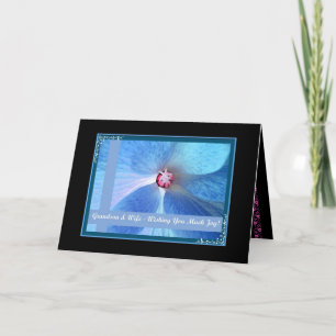 GRANDSON & New Wife - Wedding Congratulations Card