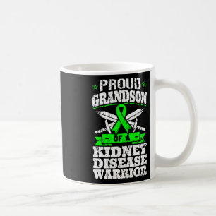 Grandson Of A Kidney Disease Warrior Ckd Awareness Coffee Mug