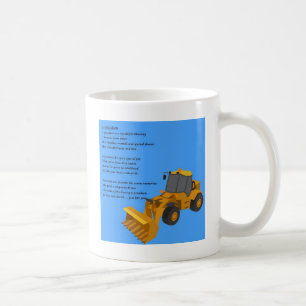 Grandson Poem - digger Coffee Mug