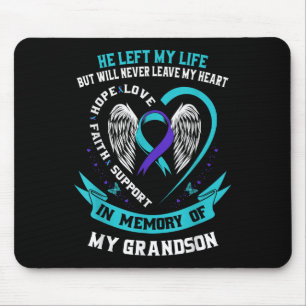 Grandson Suicide Awareness Prevention Memorial Gra Mouse Mat