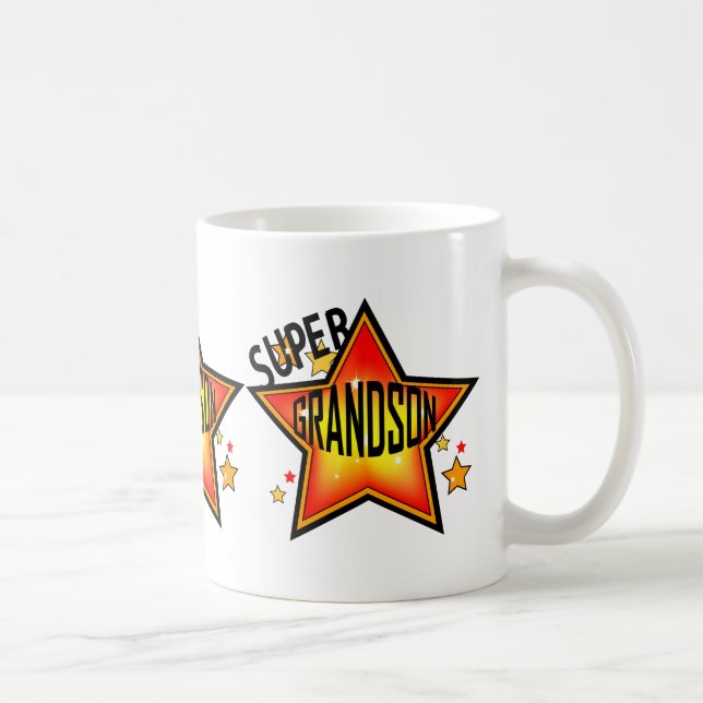 Grandson Super Star Mug (Right)